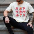Hearts Reading Book Lovers All Booked For Valentine Men's Comfort Colors T-Shirt Ivory