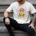 Highland Cow Reading Book Floral Bookworm Men's Comfort Colors T-Shirt Ivory Highland Cow Reading Book Floral Bookworm Men's Comfort Colors T-Shirt Ivory