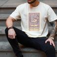 Hockey Romance Tarot Card Books Reader Cozy Reading Men's Comfort Colors T-Shirt Ivory