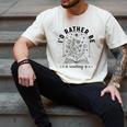 I’d Rather Be Reading Minimal Book Lover Arch Men's Comfort Colors T-Shirt Ivory