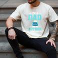 I'm A Dad And An Author Book Writer Father Men's Comfort Colors T-Shirt Ivory