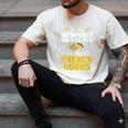 Im Introvert Unless You Talk About French Horns Men's Comfort Colors T-Shirt Ivory