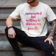 Introverted Willing To Discuss Poodle Introvert Men's Comfort Colors T-Shirt Ivory Introverted Willing To Discuss Poodle Introvert Men's Comfort Colors T-Shirt Ivory
