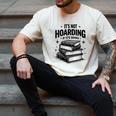 It's Not Hoarding If It's Books Book Lover Readers Men's Comfort Colors T-Shirt Ivory