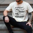 It's All About The Wingspan For Book Lover Men's Comfort Colors T-Shirt Ivory It's All About The Wingspan For Book Lover Men's Comfort Colors T-Shirt Ivory