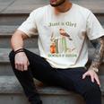 Just a Girl Who Loves Books And Birds Book Reading Bird Love Men's Comfort Colors T-Shirt Ivory