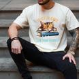Just a Girl Who Loves Cats And Books Kitties Pet Art Lover Men's Comfort Colors T-Shirt Ivory