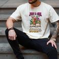 Just A Girl Who Loves Reading Books Men's Comfort Colors T-Shirt Ivory Just A Girl Who Loves Reading Books Men's Comfort Colors T-Shirt Ivory