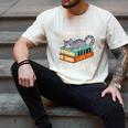 I Just Want To Read Books And Pet Cats Bookish Bookworm Men's Comfort Colors T-Shirt Ivory