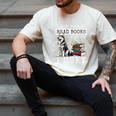 I Just Want To Read Books And Pet My Husky Dog Men's Comfort Colors T-Shirt Ivory I Just Want To Read Books And Pet My Husky Dog Men's Comfort Colors T-Shirt Ivory