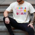 Kids Reading Book Lover Reading Is My Jam Men's Comfort Colors T-Shirt Ivory