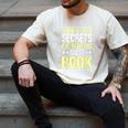 I Know All Your Secrets i Have Read Guest Book Hotel Manager Men's Comfort Colors T-Shirt Ivory