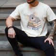 Koala Reading Book Pajama Sleep Men's Comfort Colors T-Shirt Ivory Koala Reading Book Pajama Sleep Men's Comfort Colors T-Shirt Ivory
