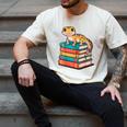 Leopard Gecko Book Lover Reading Men's Comfort Colors T-Shirt Ivory Leopard Gecko Book Lover Reading Men's Comfort Colors T-Shirt Ivory