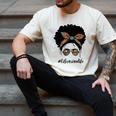 Librarian Teacher Messy Bun Life Book Library Back To School Men's Comfort Colors T-Shirt Ivory