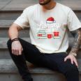 Library Crew Book Lovers Librarian Xmas Holiday Christmas Men's Comfort Colors T-Shirt Ivory