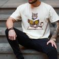 Life Is Better With Cats Coffee Books Cat Reading Book Men's Comfort Colors T-Shirt Ivory Life Is Better With Cats Coffee Books Cat Reading Book Men's Comfort Colors T-Shirt Ivory