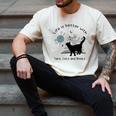 Life Is Better With Yarn Cats And Books Men's Comfort Colors T-Shirt Ivory Life Is Better With Yarn Cats And Books Men's Comfort Colors T-Shirt Ivory