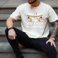 Most Likely To Read A Book On Christmas Snowman Family Men's Comfort Colors T-Shirt Ivory