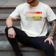 Literacy And Justice For All Reading Book Club Librarian Men's Comfort Colors T-Shirt Ivory