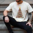 Literary Book Tree Bookish Shelf Art For Avid Readers Men's Comfort Colors T-Shirt Ivory