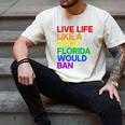 Live Life Like A Book Florida Would Ban LGBTQ Pride Equality Men's Comfort Colors T-Shirt Ivory Live Life Like A Book Florida Would Ban LGBTQ Pride Equality Men's Comfort Colors T-Shirt Ivory