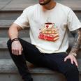 Love Book Coffee Heart Coquette Bow Valentines Day Men's Comfort Colors T-Shirt Ivory