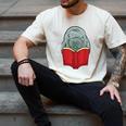 Manatee Reading Books Sea Animal Manatee Men's Comfort Colors T-Shirt Ivory Manatee Reading Books Sea Animal Manatee Men's Comfort Colors T-Shirt Ivory