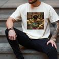 Melanin Afro Women Educated Reading Book History Girls Men's Comfort Colors T-Shirt Ivory