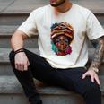 Melanin Girl Afro Book Lover Librarian Teacher Student Men's Comfort Colors T-Shirt Ivory