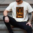 Melanin Girl Locs Book Lover Librarian Teacher Student Men's Comfort Colors T-Shirt Ivory