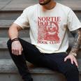 North Pole Book Club Christmas Men's Comfort Colors T-Shirt Ivory