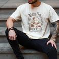 North Pole Book Club Christmas Xmas Hot Cocoa Bookish Men's Comfort Colors T-Shirt Ivory