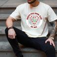 North Pole Book Club Shirt Candy Cane Christmas Men's Comfort Colors T-Shirt Ivory