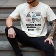 Nothing Beats Reading Rock Paper Scissors Reader Book Lover Men's Comfort Colors T-Shirt Ivory