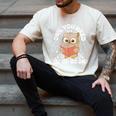 Owl You Need Is A Good Book Teacher Librarian Reading Men's Comfort Colors T-Shirt Ivory