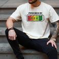 Powered By Books Bookworm Librarian Reading Men's Comfort Colors T-Shirt Ivory