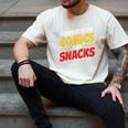 Powered By Comics And Snacks Comic Book Lover Men's Comfort Colors T-Shirt Ivory Powered By Comics And Snacks Comic Book Lover Men's Comfort Colors T-Shirt Ivory