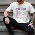 Pretend I'm A Book Character Reader Fan Cosplay Men's Comfort Colors T-Shirt Ivory
