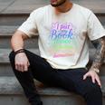 I Put My Book Down To Be Here Whimsical Graphic For Readers Men's Comfort Colors T-Shirt Ivory