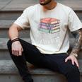 Rather Be Reading Book Lover Stack Men's Comfort Colors T-Shirt Ivory Rather Be Reading Book Lover Stack Men's Comfort Colors T-Shirt Ivory
