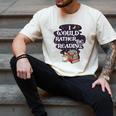 I Would Rather Be Reading Bookworm Book Lover Librarian Kids Men's Comfort Colors T-Shirt Ivory I Would Rather Be Reading Bookworm Book Lover Librarian Kids Men's Comfort Colors T-Shirt Ivory