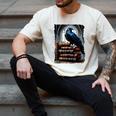 Raven On A Stack Of Books Wisdom Of Odin Men's Comfort Colors T-Shirt Ivory Raven On A Stack Of Books Wisdom Of Odin Men's Comfort Colors T-Shirt Ivory