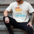 Read Banned Books Be Kind Stay Weird Men's Comfort Colors T-Shirt Ivory Read Banned Books Be Kind Stay Weird Men's Comfort Colors T-Shirt Ivory