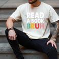 Read A Book Bruh Teacher Men's Comfort Colors T-Shirt Ivory