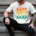 Read Read Read Read Book Lover Reading Bookworm Reader Men's Comfort Colors T-Shirt Ivory