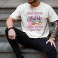 Read Books Drink Coffee Fight Evil Book Coffee Men's Comfort Colors T-Shirt Ivory