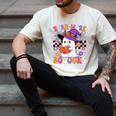 Read More Books Ghost Reading Book Teacher Halloween Men's Comfort Colors T-Shirt Ivory