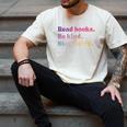 Read Books Be Kind Stay Weird Book Lover Premium Tri-Blend Men's Comfort Colors T-Shirt Ivory