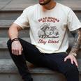 Read Books Be Kind Stay Weird Bookish Cowboy Reading Raccoon Men's Comfort Colors T-Shirt Ivory Read Books Be Kind Stay Weird Bookish Cowboy Reading Raccoon Men's Comfort Colors T-Shirt Ivory